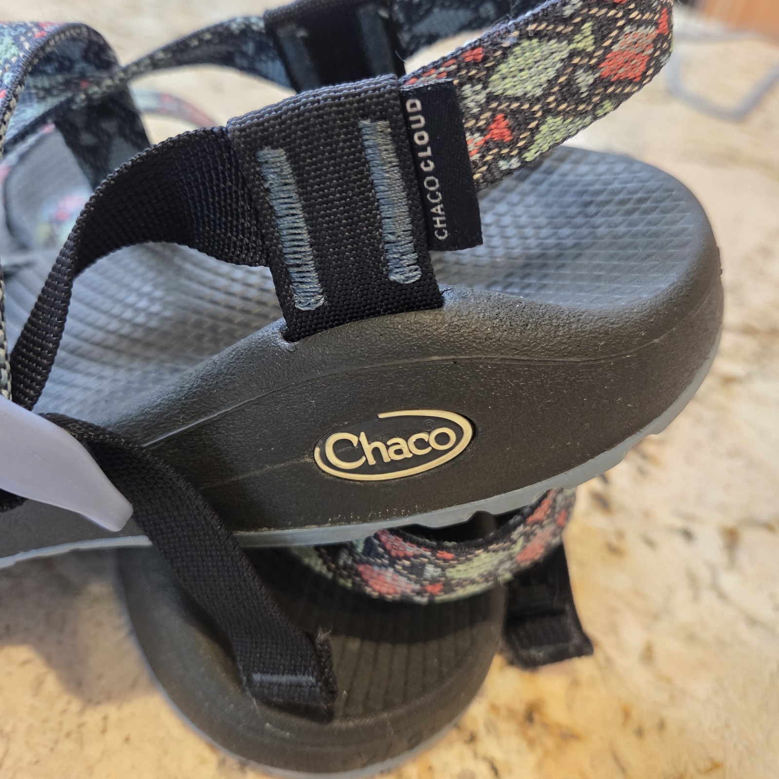 Chaco Z Cloud 2 Trace Eclipse Sport Sandals Women 9W Wide Hiking Camino Comfort