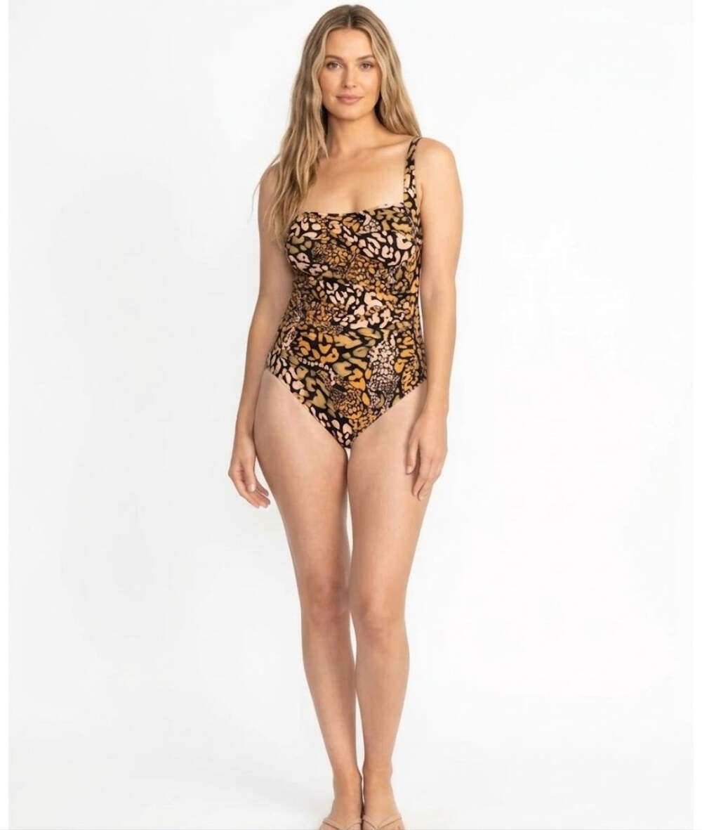 Johnny Was Afeni Square Neck Reversible One Piece Swimsuit CSW6624-U