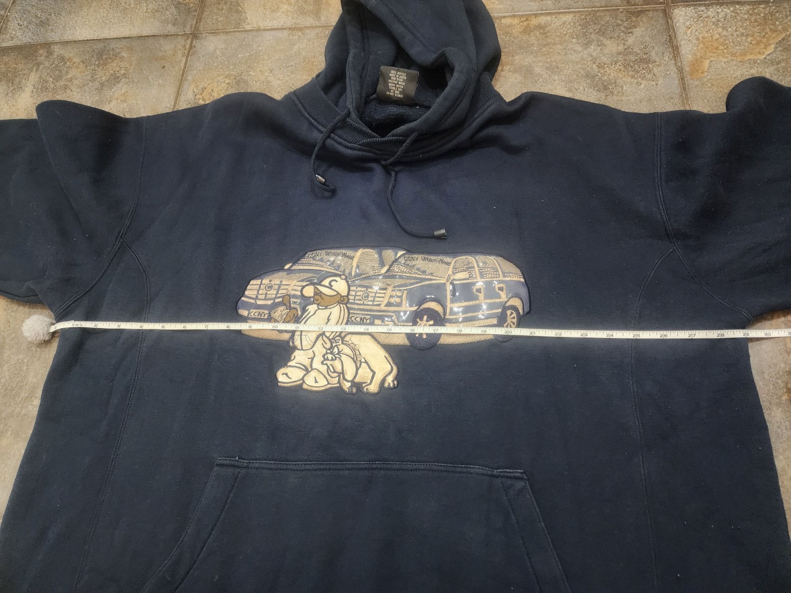 Vintage 90s Canopy Clothing Men’s XL Streetwear Hip Hop Hoodie Sweatshirt