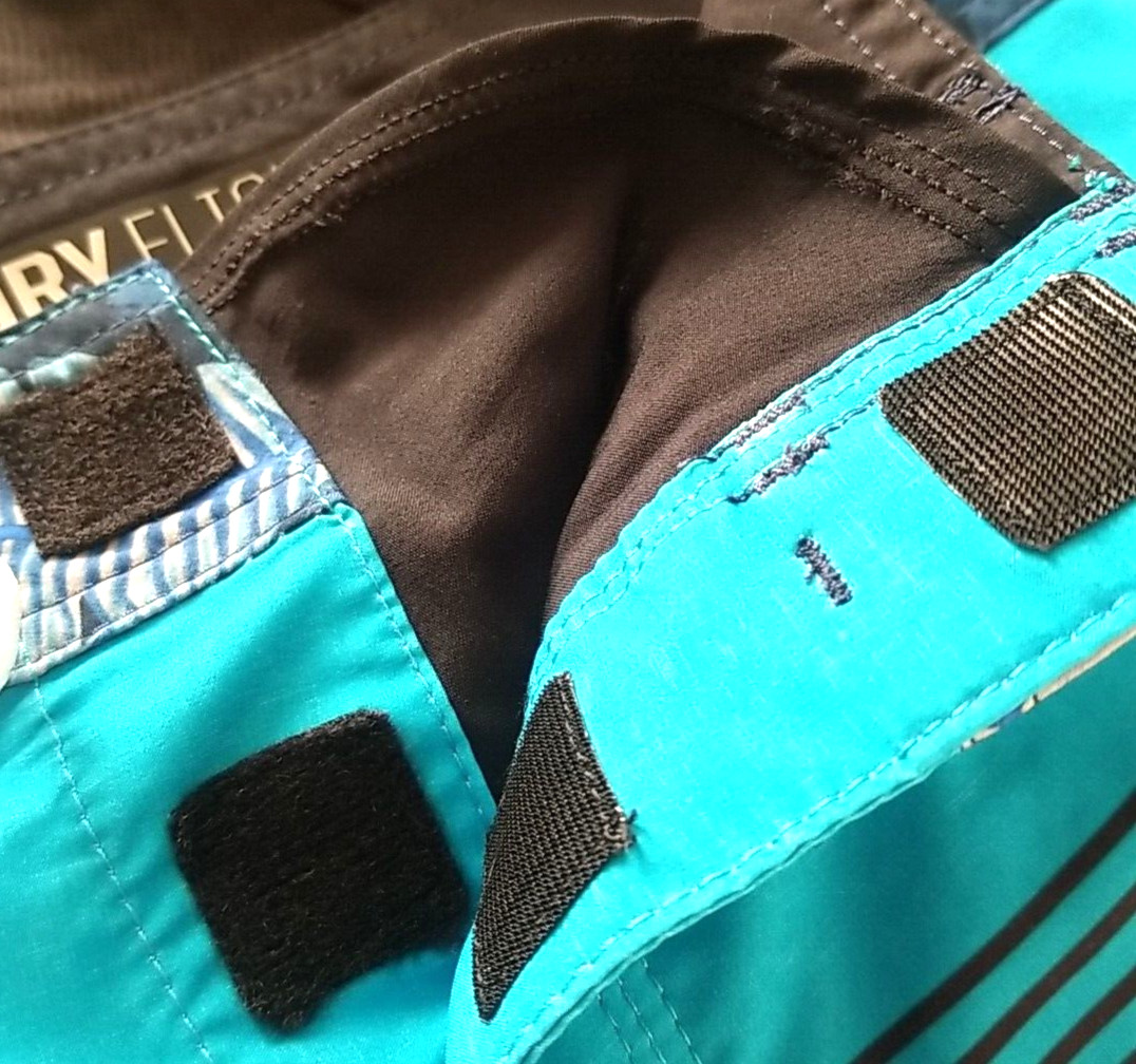 Quiksilver Board Shorts Men 38 AG47 Dry Flight High Line 4 Way Stretch Trunks