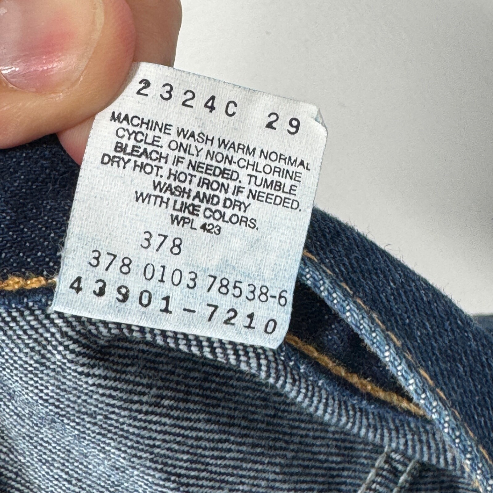 Vintage Levi’s 550 Relaxed Fit Baggy Jeans Blue Denim Loose 2003 Men 36×30
