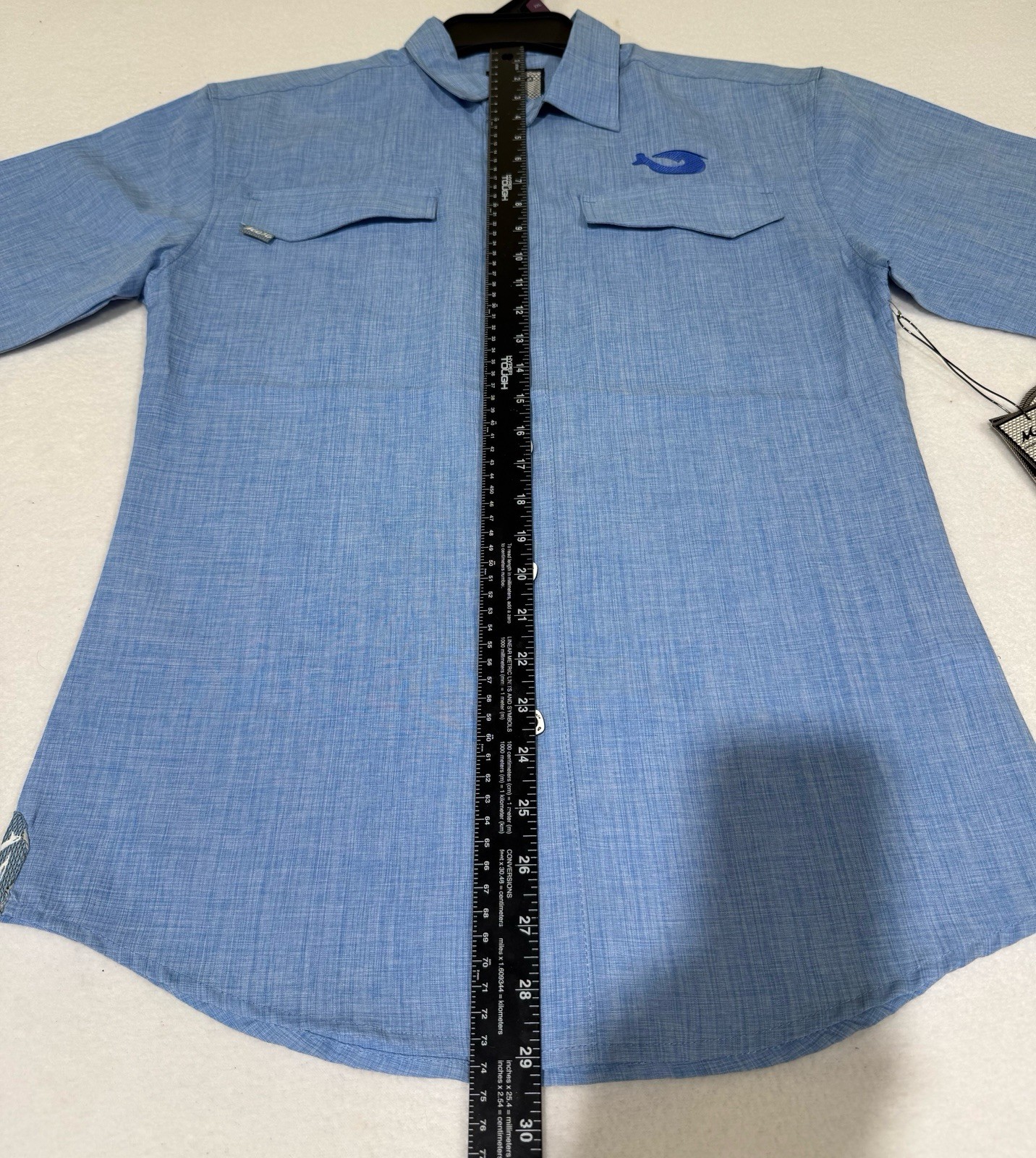 Sm Mojo Sportswear Shirt Mens Button Up Playa Collection Fishing Gear MSRP $65