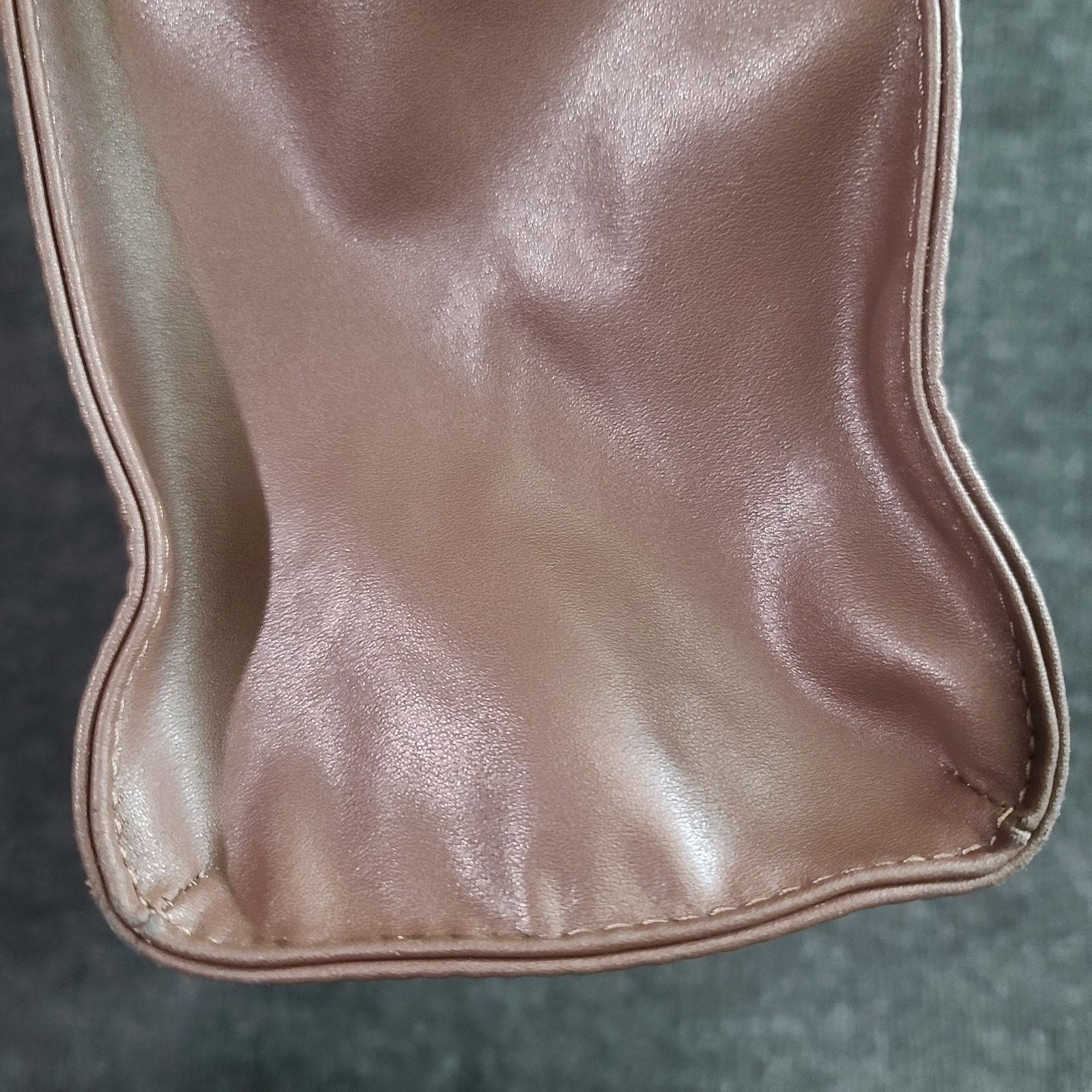 Telfar Medium Shopping Bag Chocolate Vegan Leather Unisex Tote Purse Logo