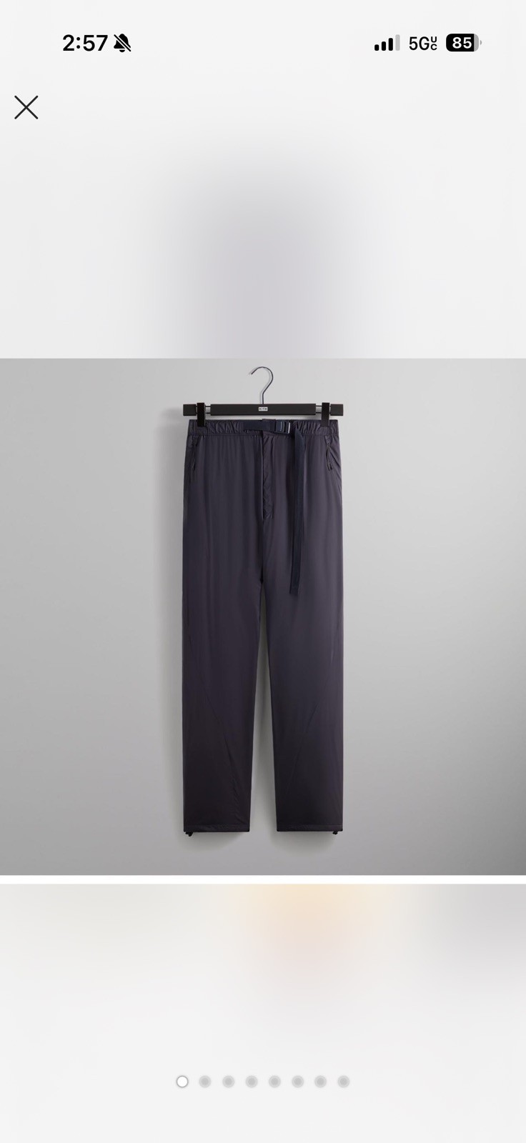 Kith Mercer nylon pants nocturnal size L