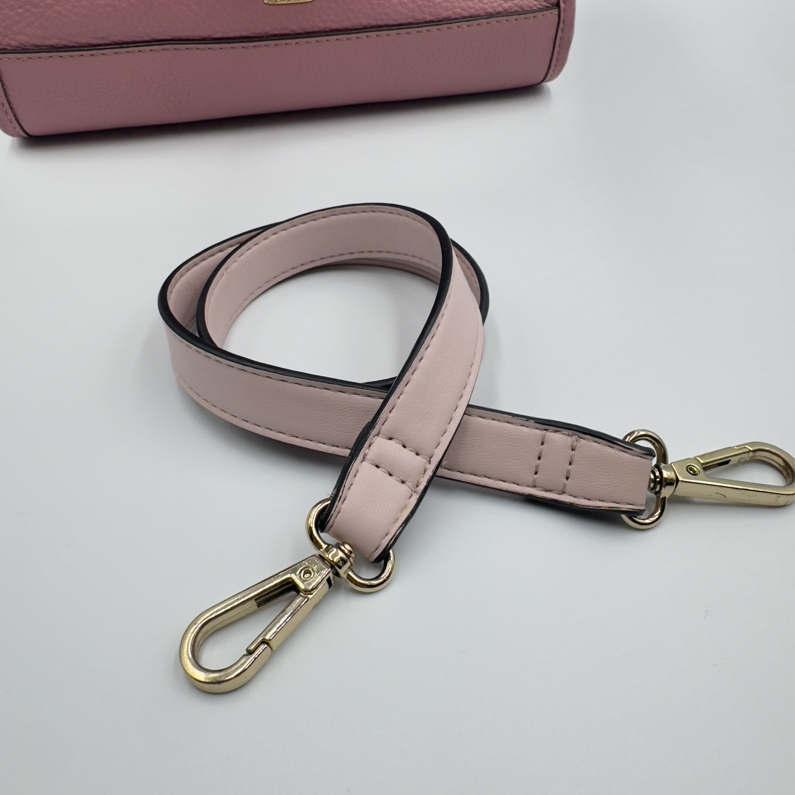 Coach Dempsey Tote 22 In True Pink Style C0971 Small Pebbled Leather bag