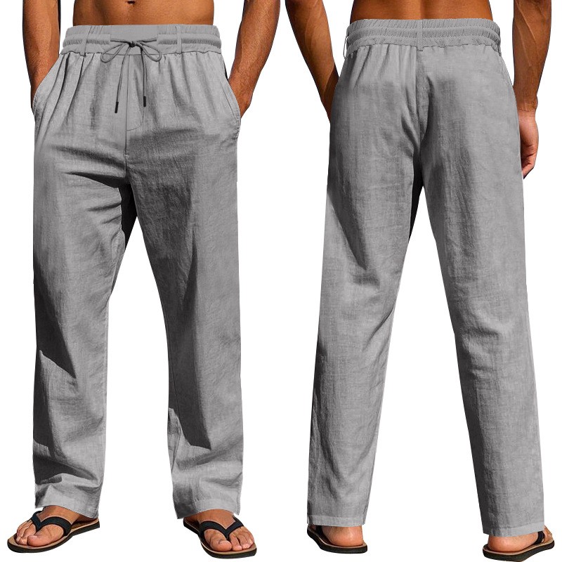 Four Seasons Comfortable Loose Drawstring Casual Pants