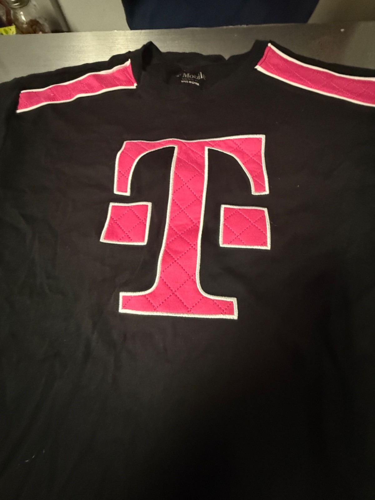 T-Mobile Men’s XL Black Pullover – NWOT | Charity Sale | Eco-Friendly Choice!