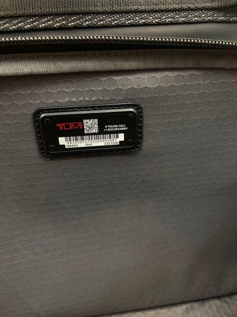 TUMI Alpha Bravo Endurance Backpack Travel Bag Black 232720 outlet New