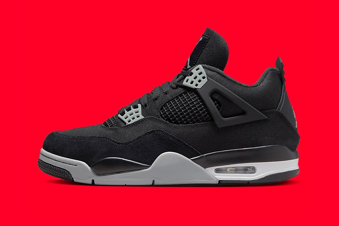 Nike Air Jordan 4 Retro SE Black Canvas DH7138-006 Men’s Size New