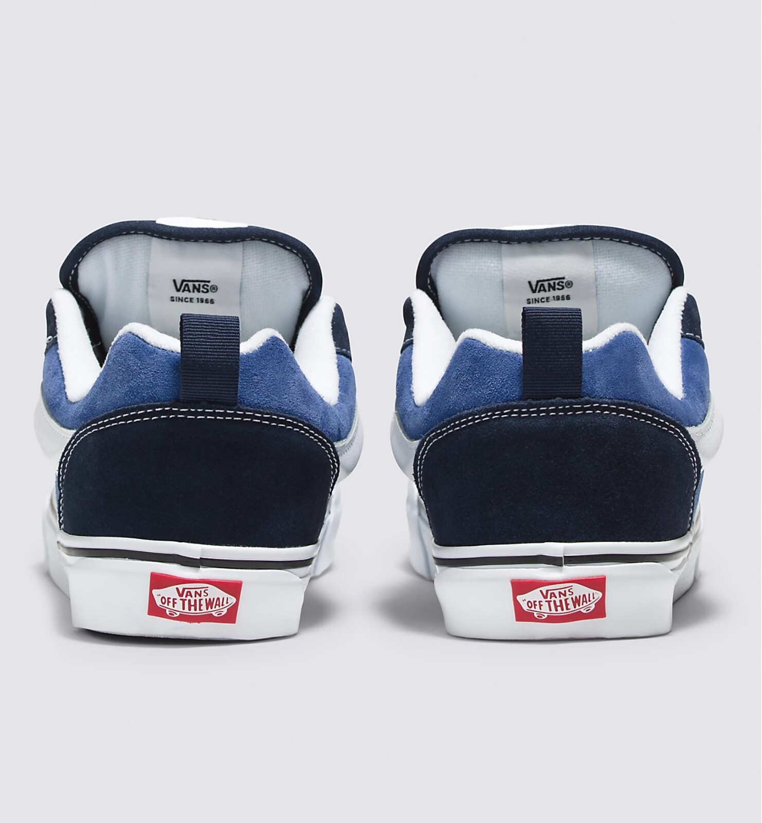 Vans KNU SKOOL Navy / True White Men’s Casual Skate Unisex Sneaker Shoes New