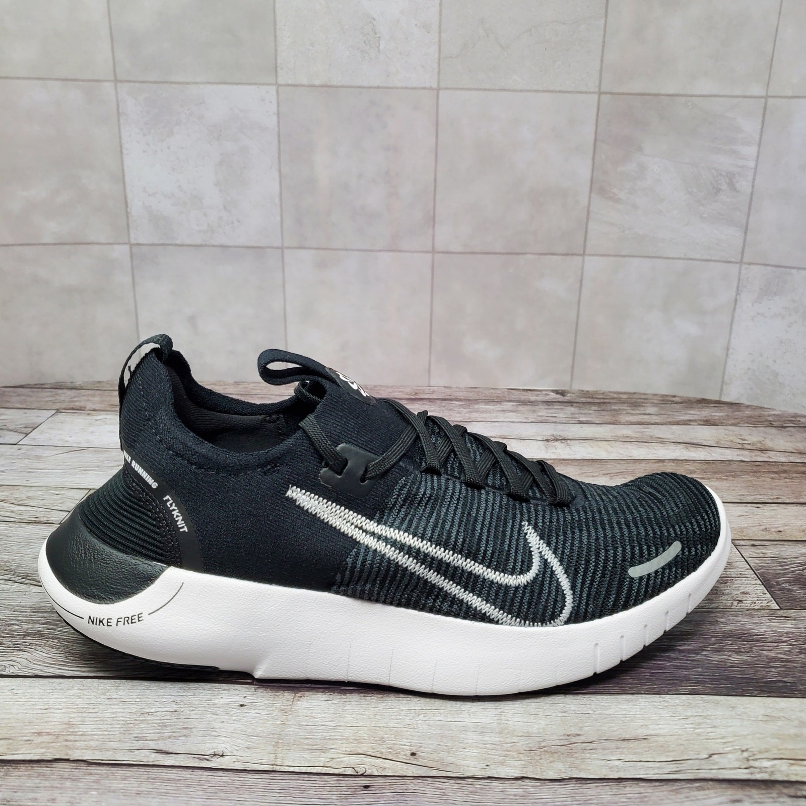 Nike Free RN Flyknit Next Nature Black White Anthracite FB1276-002 Mens Size 9.5