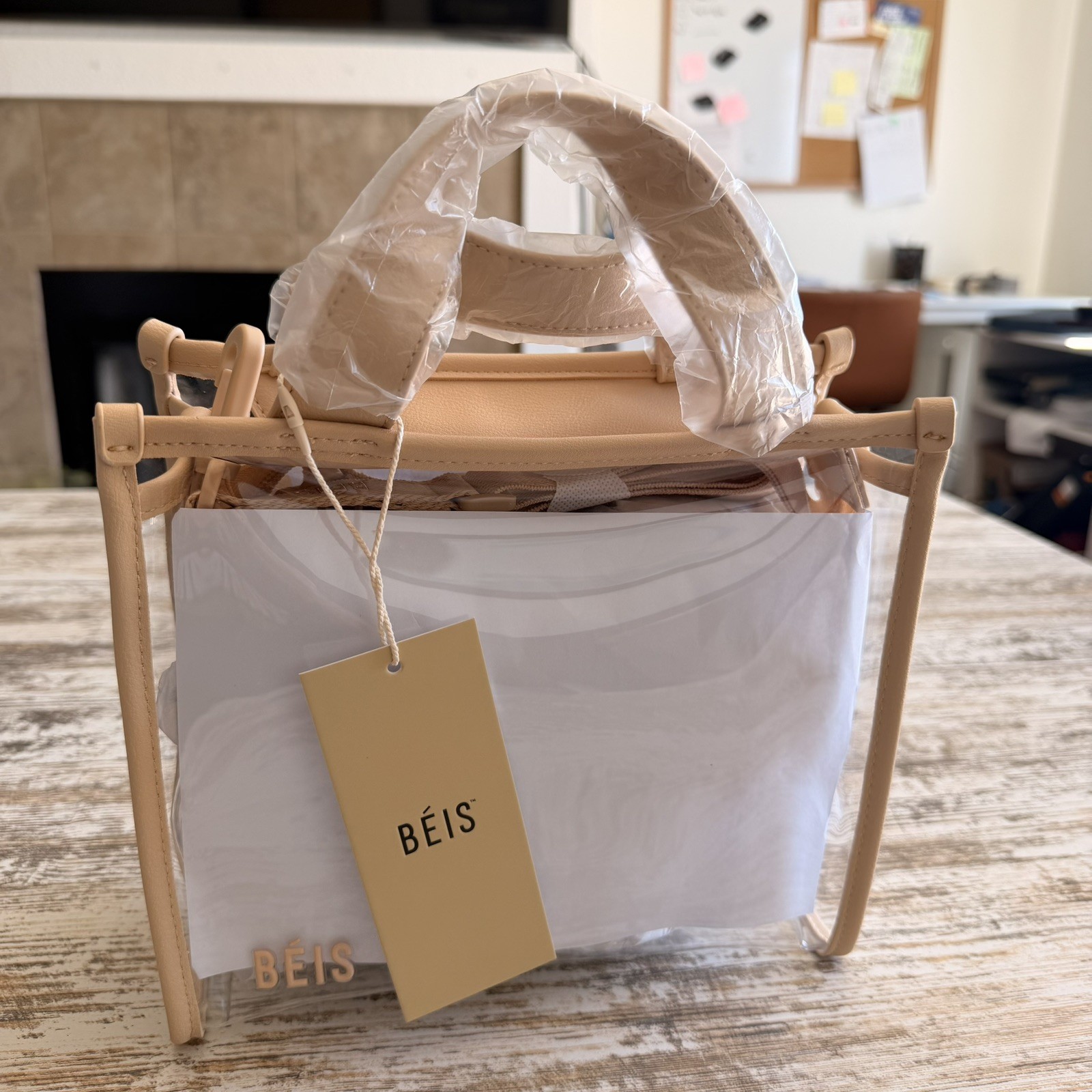 BÉIS Stadium Tote Clear Bag – Brand New with Tags