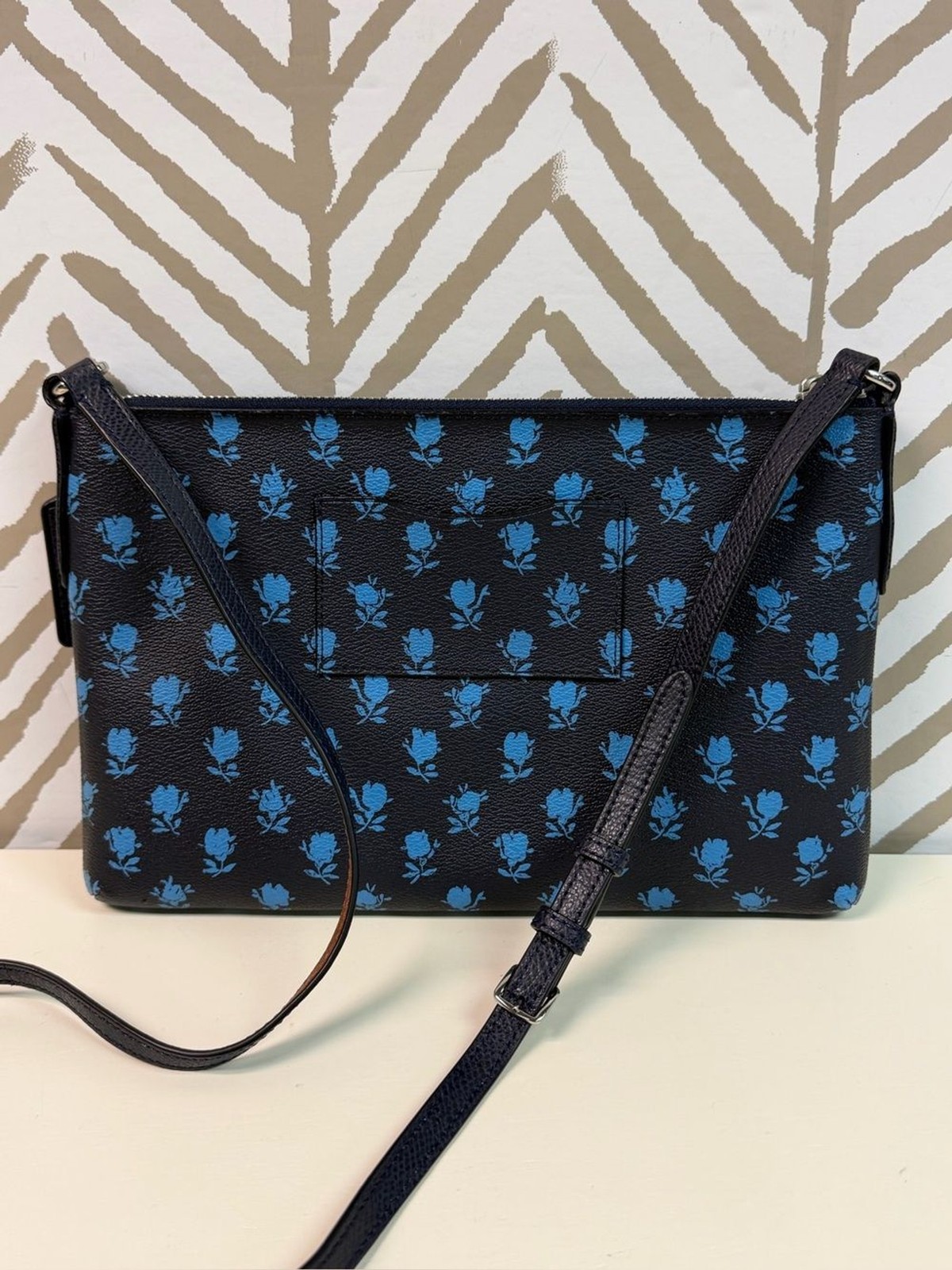 Coach East West Crossbody in Badlands Floral Print and Removable Pouch