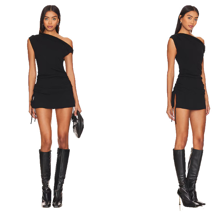 Lioness REVOLVE Original Sin Mini Dress Black size M NWT