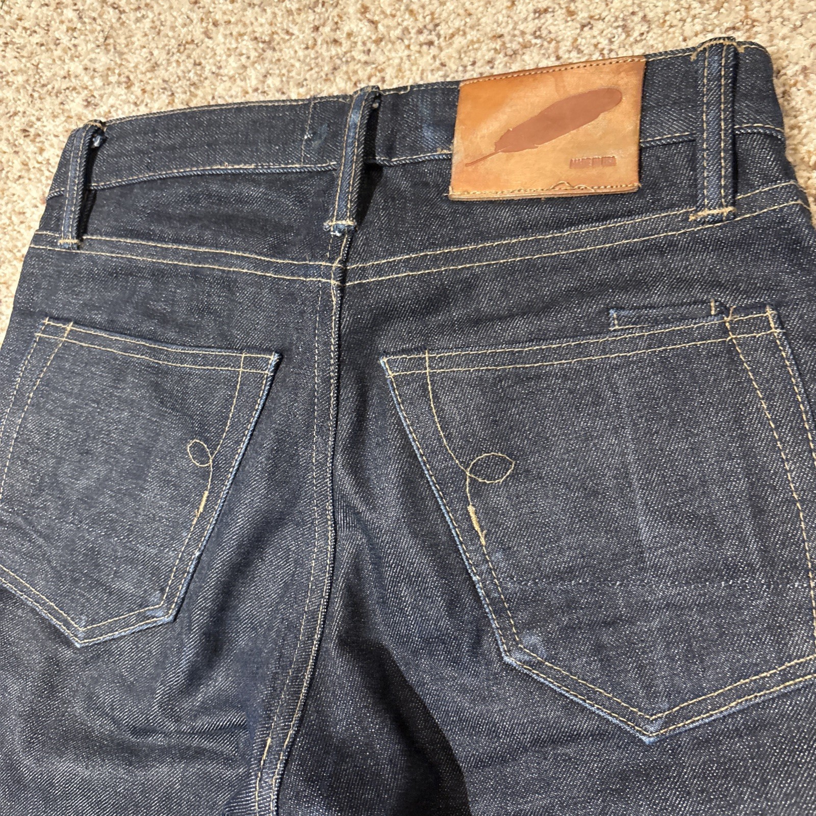 Rogue Territory SK 15oz Selvedge Denim Indigo US Made Japan Fabric Unisex 27