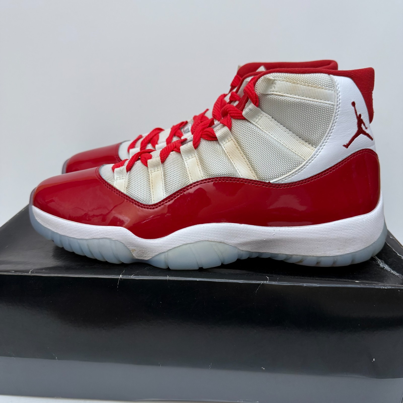 Air Jordan 11 Retro White/Varsity Red CT8012-116 Size 12