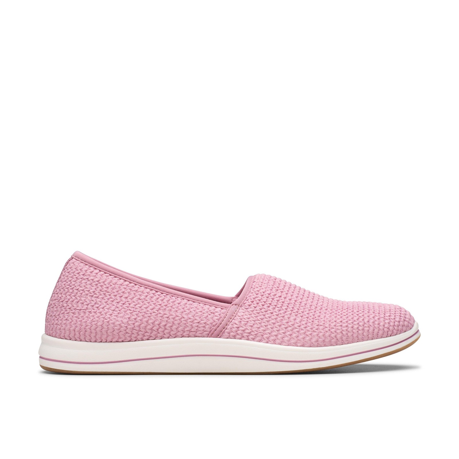 Clarks Womens BreezeStretch Purple Casual Shoes
