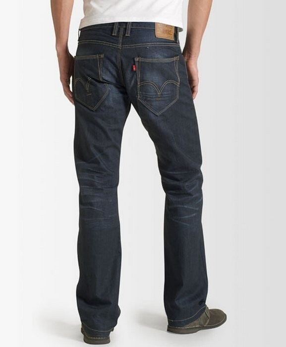 Levi’s Men’s 514 Slim Straight Utility Jeans Coated Scraped 30W x 30L 385140001