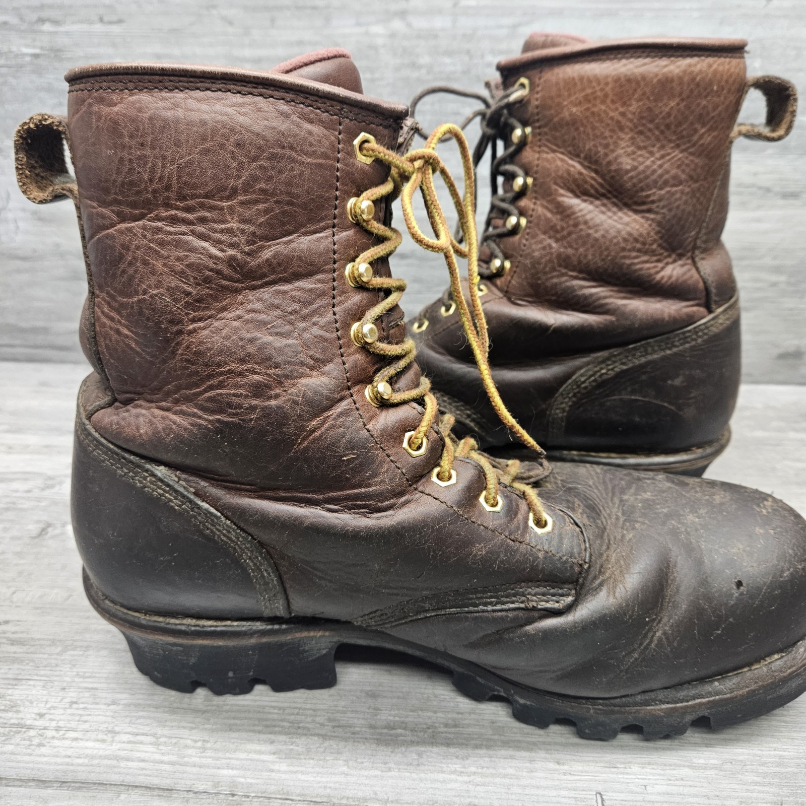 Chippewa Boots Paladin Logger Steel Toe Insulated Waterproof Size 13 XW #73060