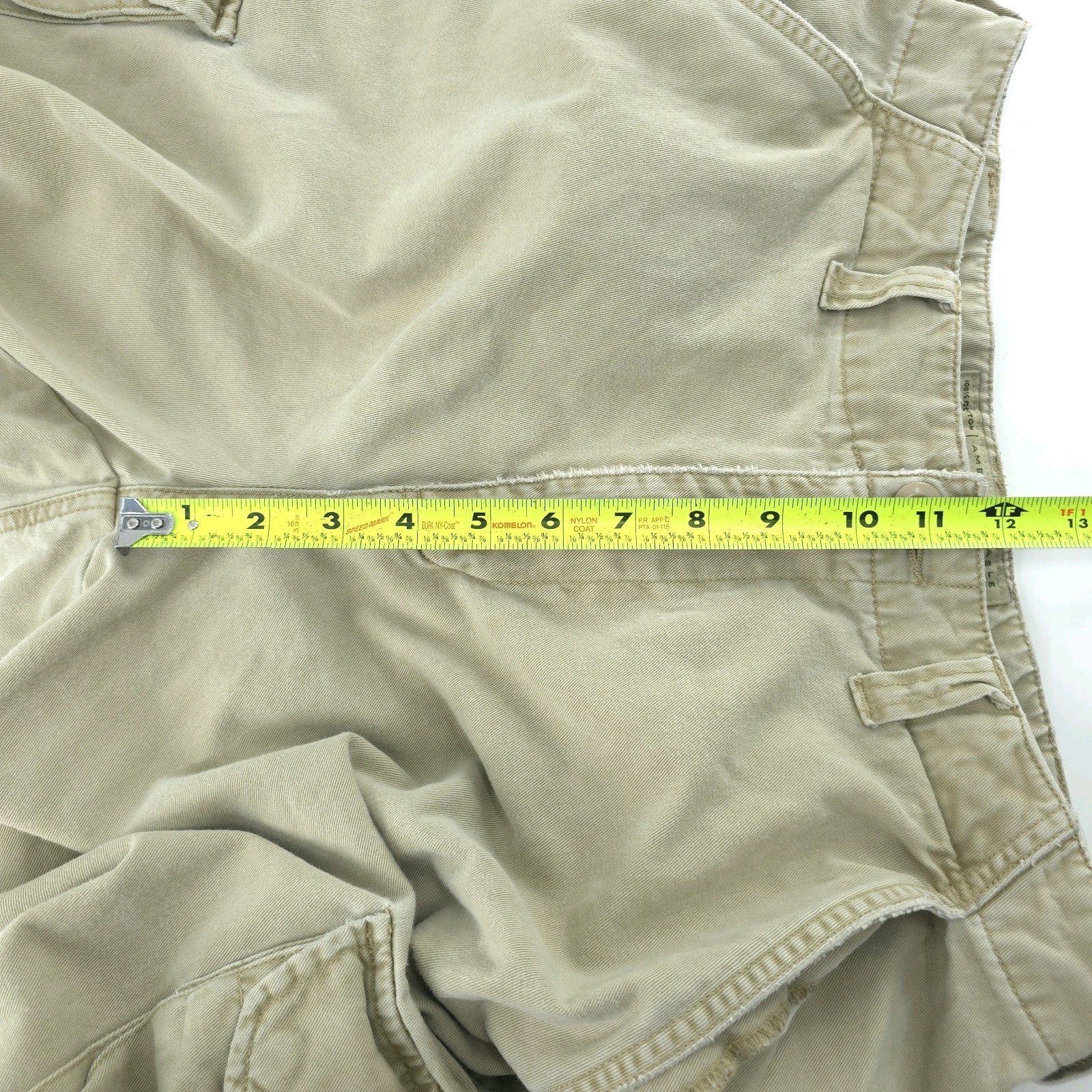 Vintage American Eagle Cargo Pants 30×30 Mens Cotton Y2k Military Actual 30×28