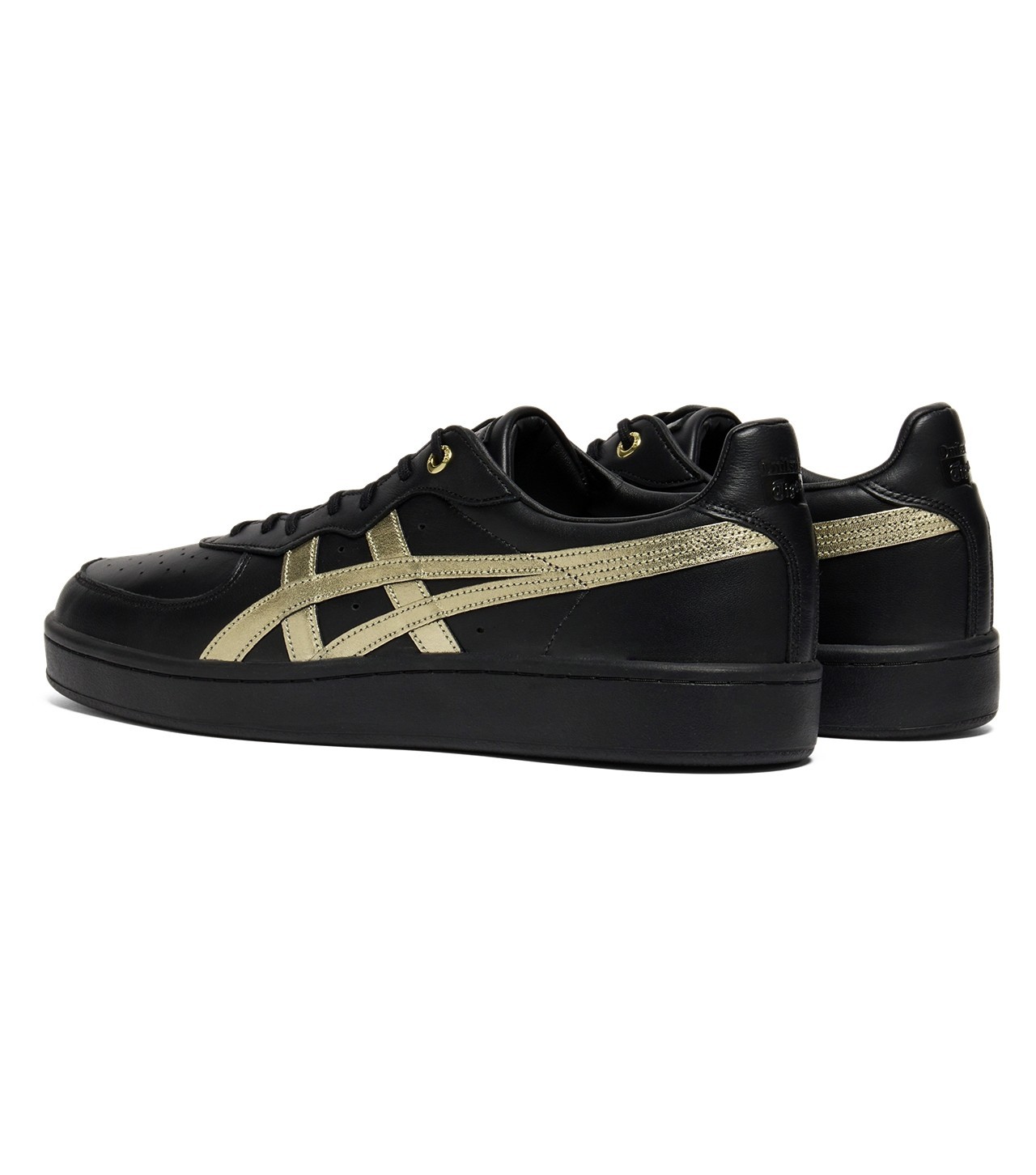1183C630-001 Onitsuka Tiger GSM SD “BLACK/PURE GOLD”