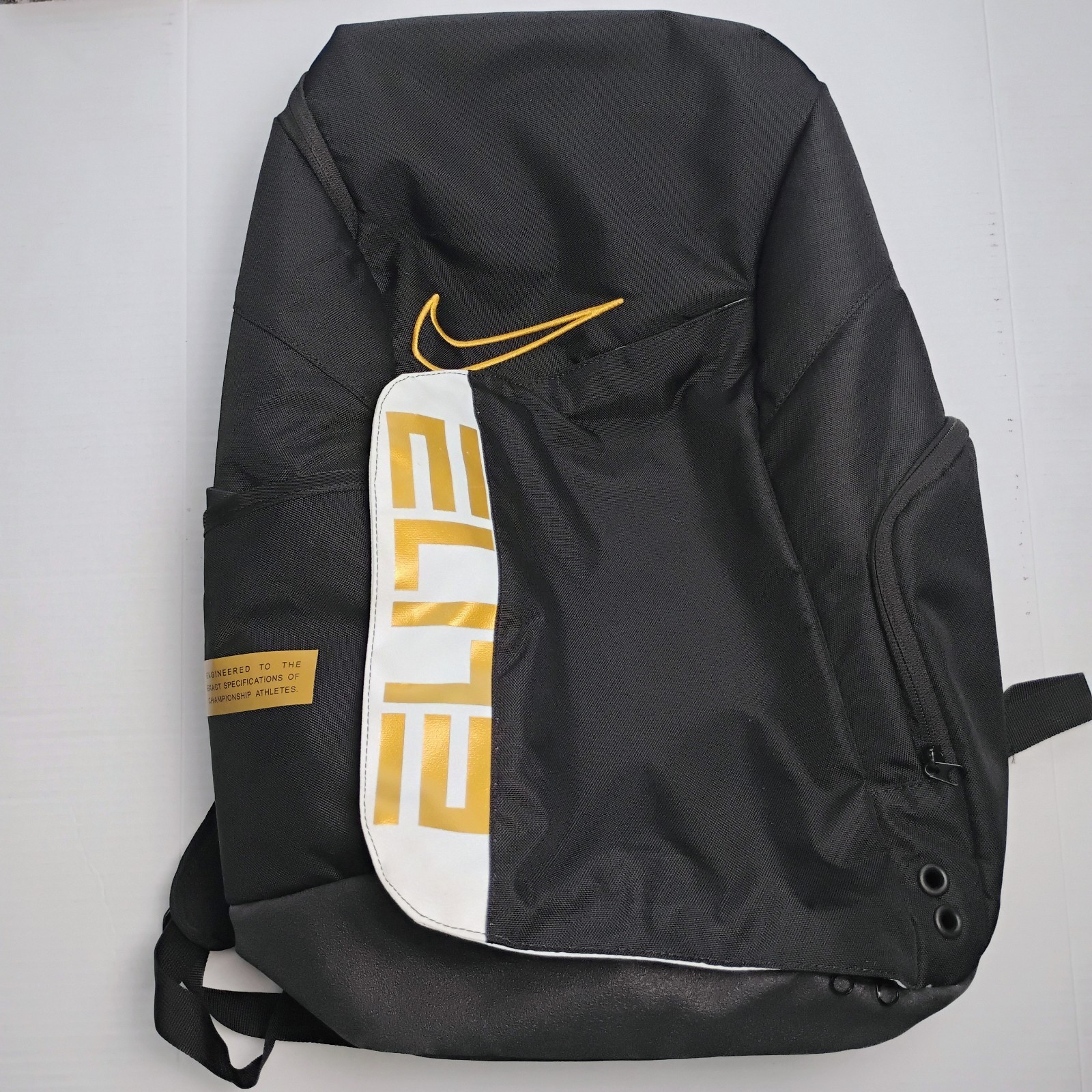 Nike Elite Pro 32L Basketball Backpack – Black/Gold