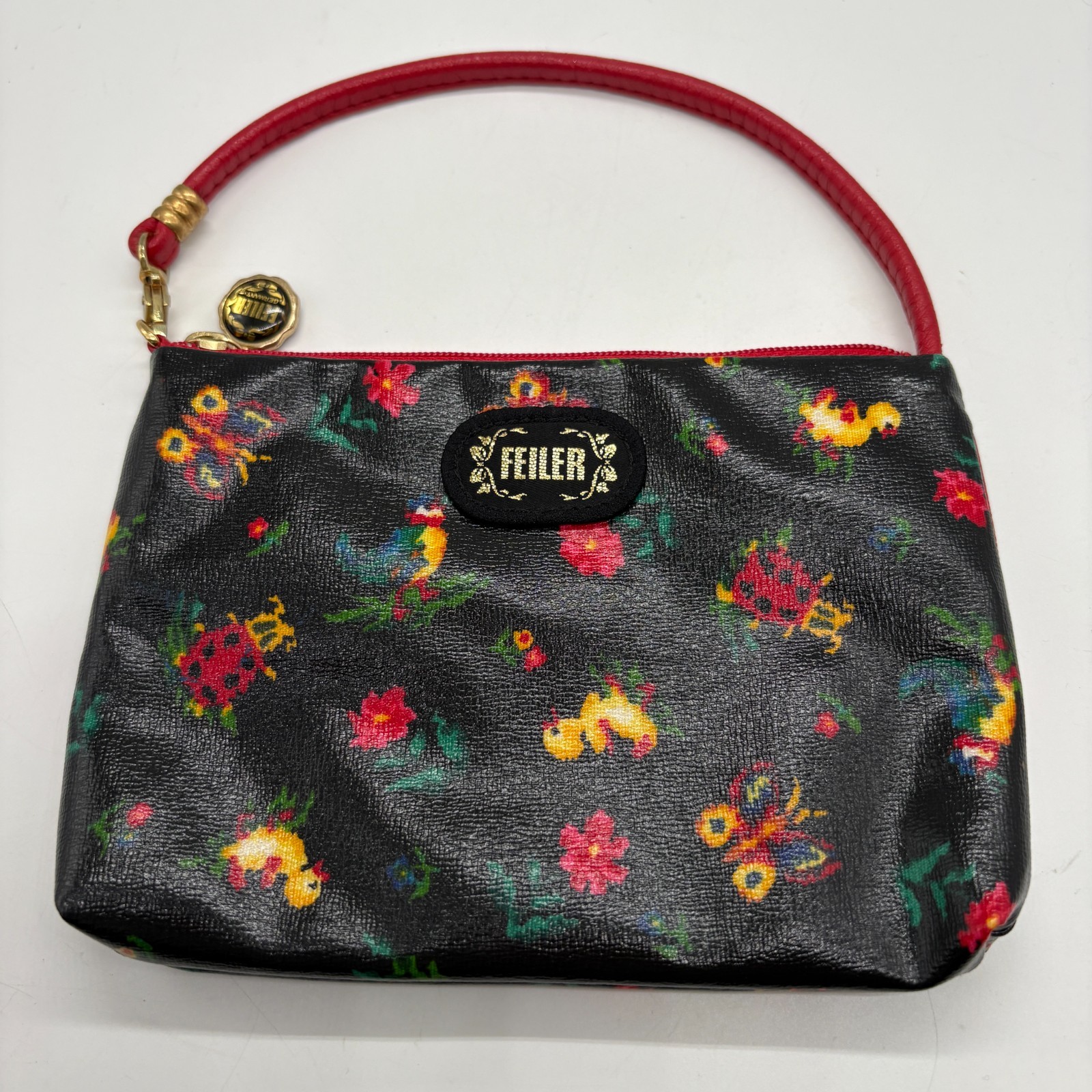 FEILER Feiler Pouch Heidi Black Small Item Case No. 207