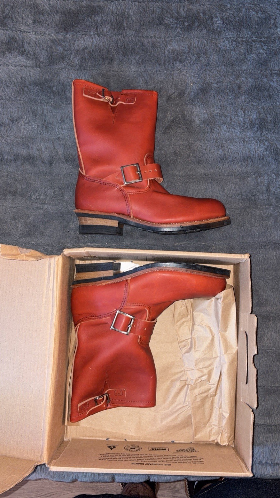 Red Wing Engineer Boots size 10 D