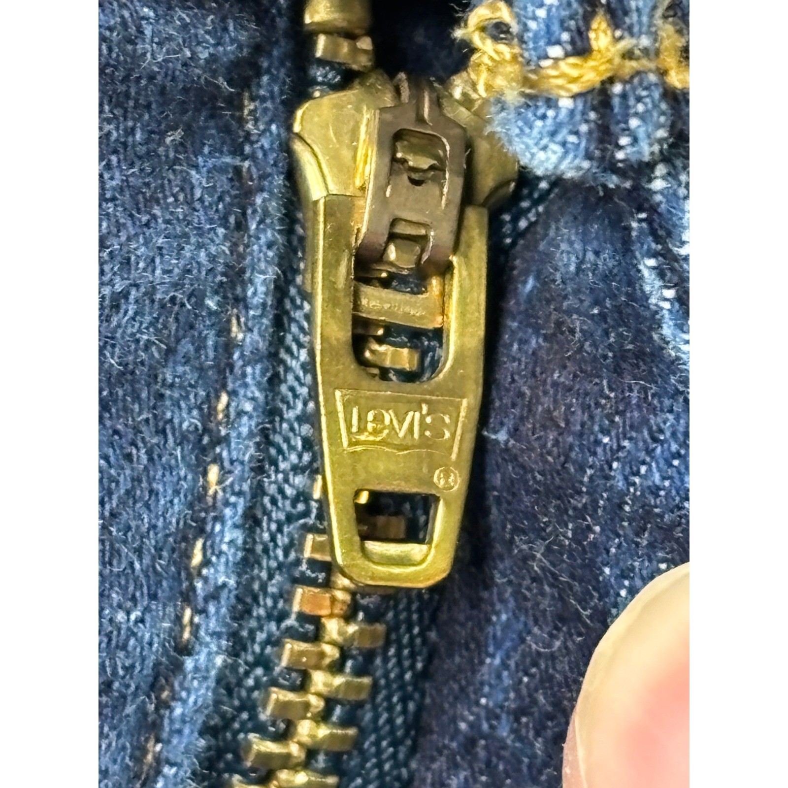 Levi Strauss Premium Big E 314 Shaping Straight Dark Denim Jeans Women 33X31
