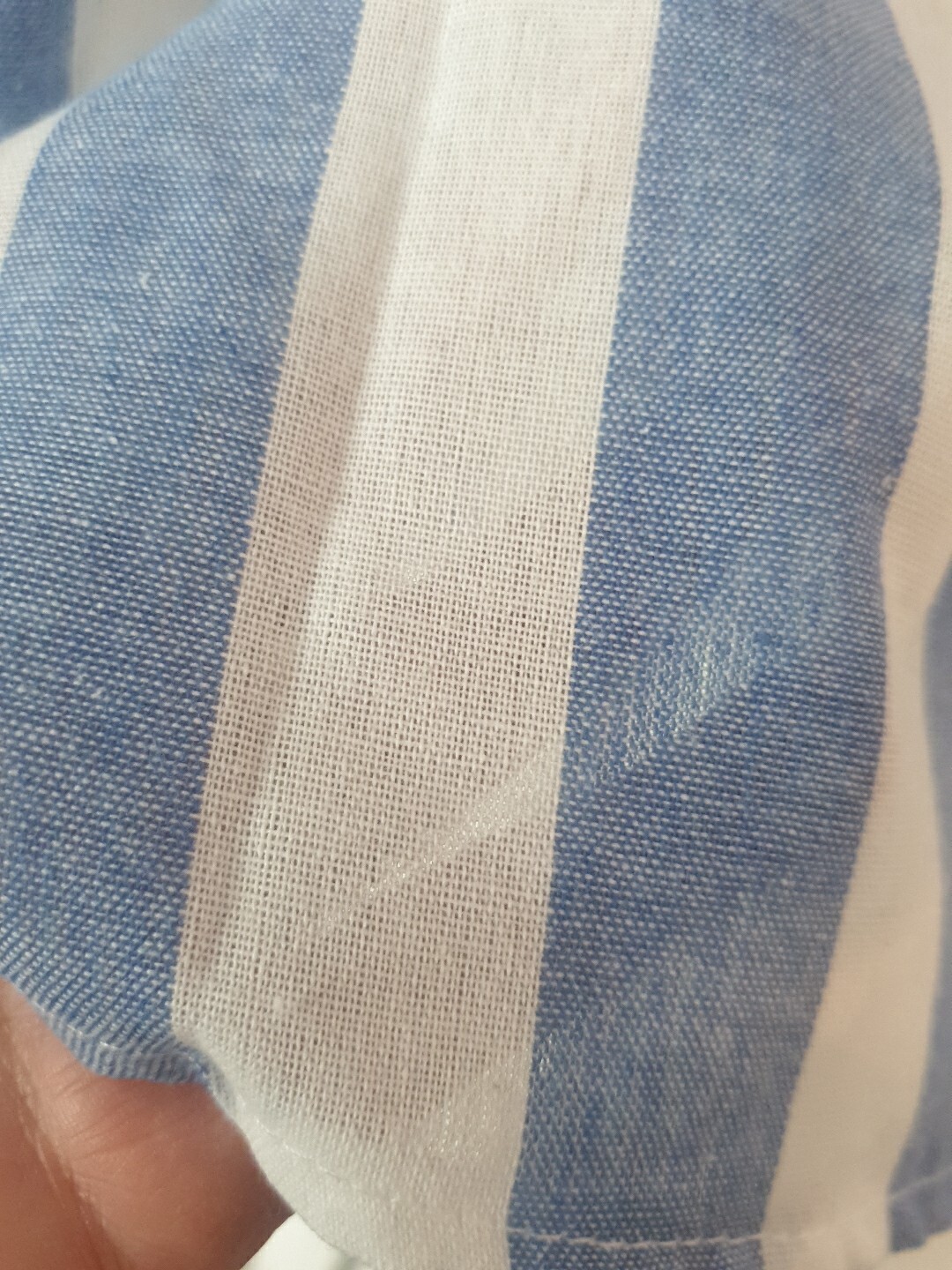 Button Up Blue Striped Shirt – Loose Casual Top – Size XXL/18 – BNNT- RRP £20.99