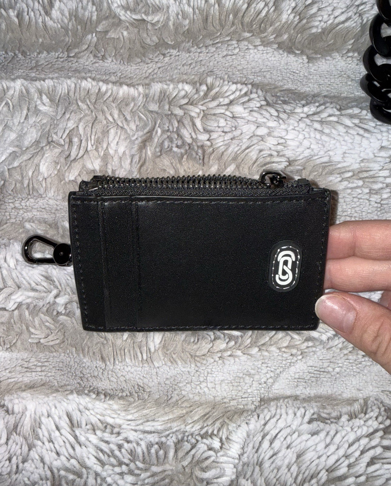 ST.ODDITY Black Crossbody Bag with Street & Chain Strap/Coin purse/Dust bag