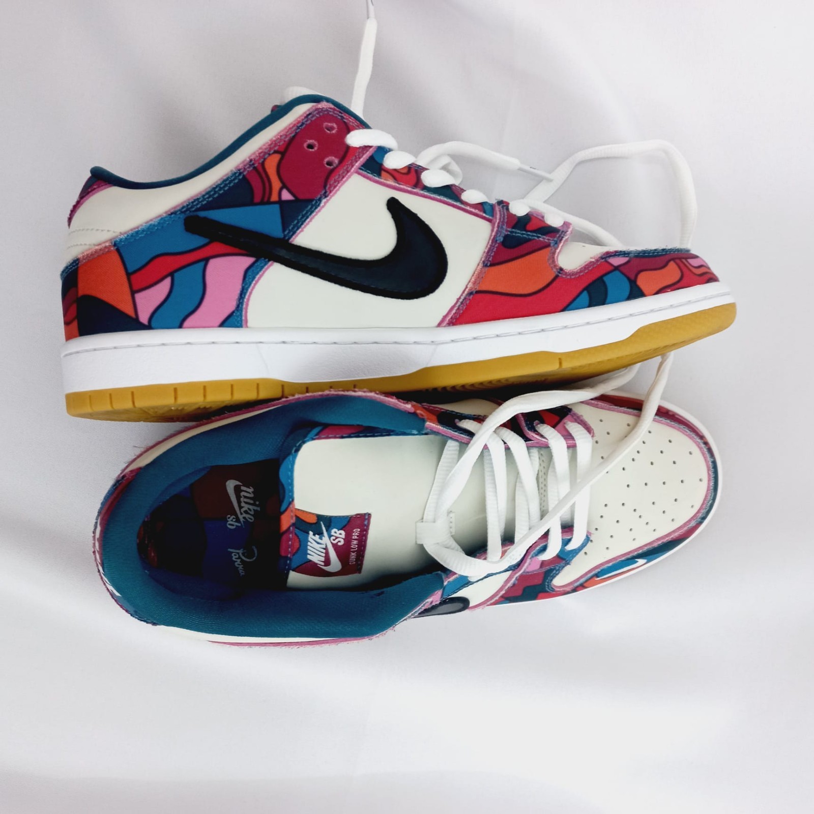 Nike SB Dunk Low Pro x Parra Abstract Art 2021 DH7695-600 Men’s Size US 10 Used