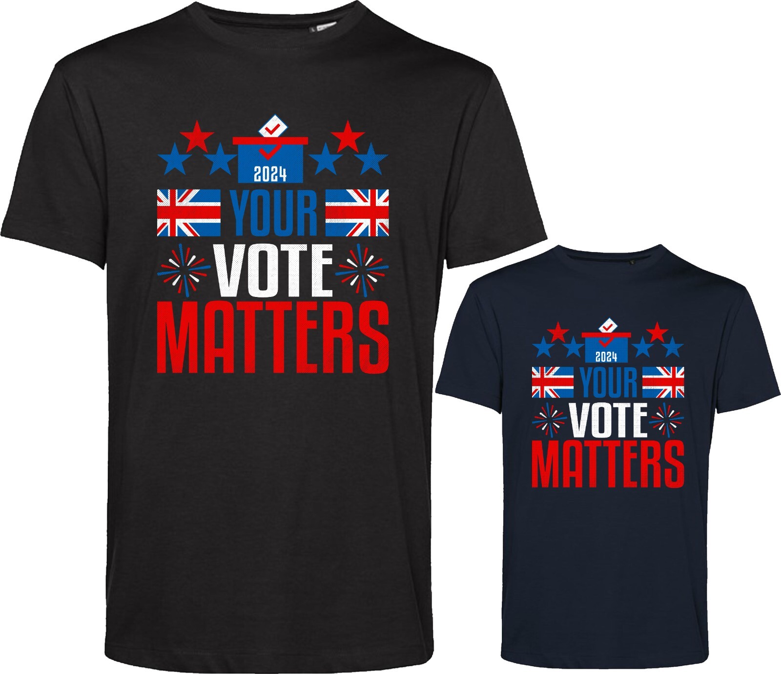 UK Election 2024, Your Vote Matters T-Shirt, UK Elections TShirt, Elections tee