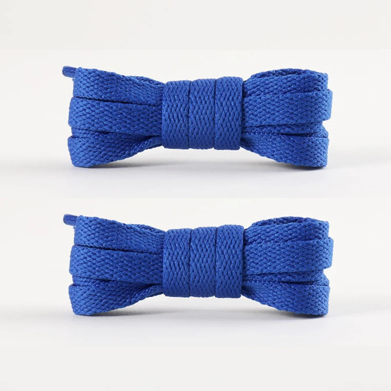 1Pair/3Pair 0.8cm Wide Flat Solid-Color Shoelaces High-Quality Shoelaces for Sne