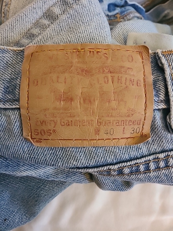 Levi’s Light Blue Bootcut Jeans Regular Fit Levi’s 505 Series Men