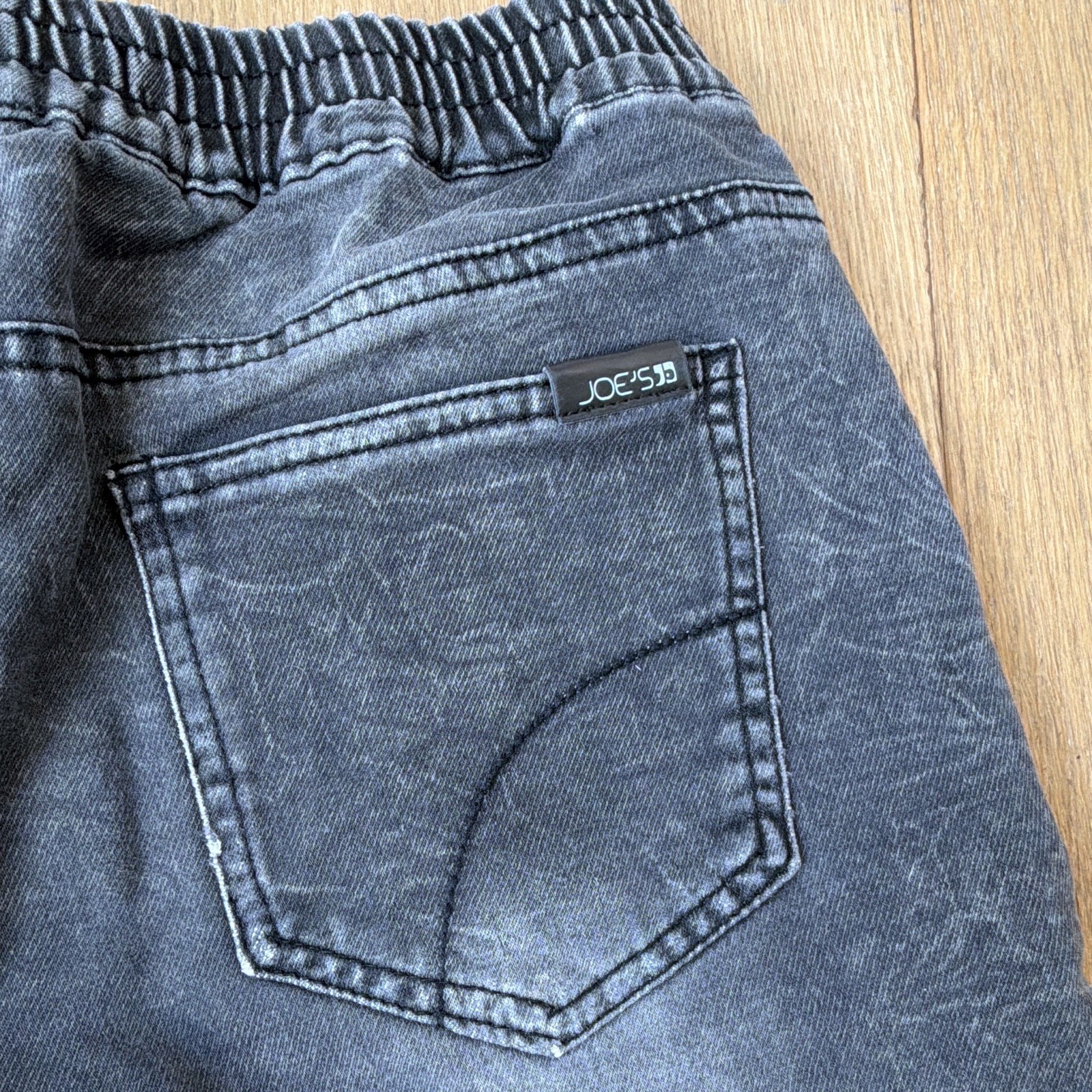 JOE’S Teens Gray Bermuda Shorts L Cotton Blend 10in Inseam Pockets