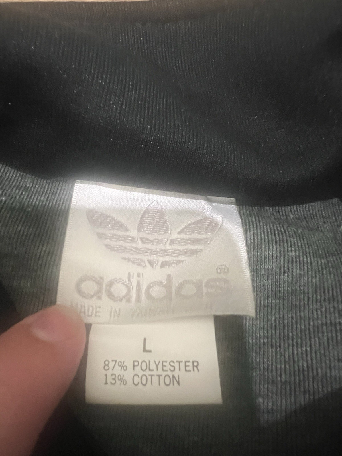Vintage 80s Adidas Track Suit Large Taiwan Run DMC