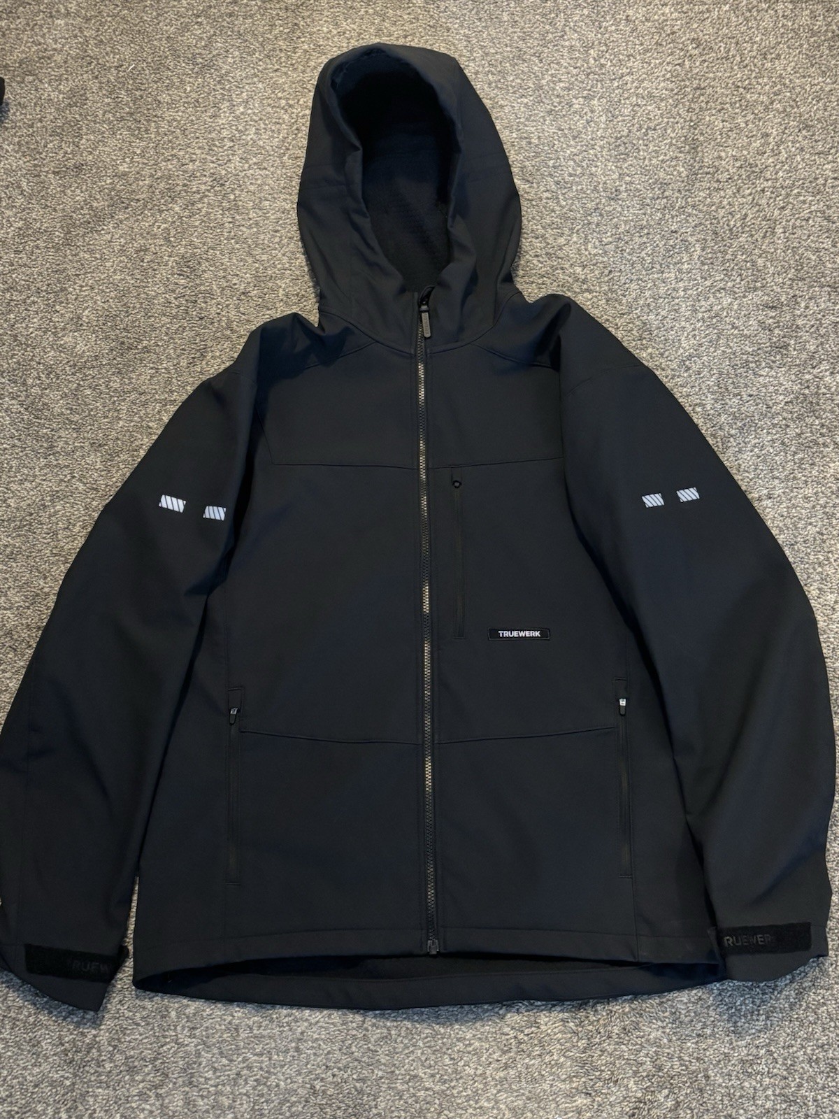Men’s Truewerk S3 Solution Hoodie Jacket Size L Black
