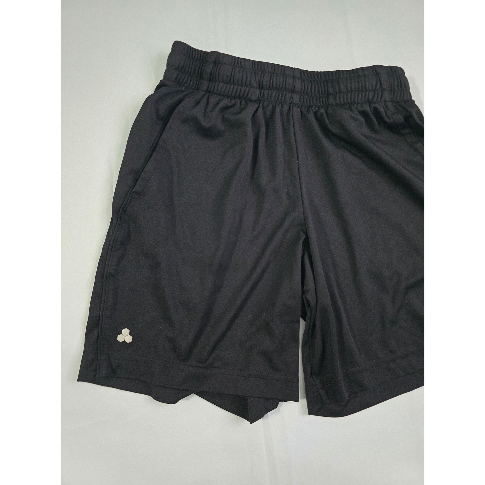 Tek Gear Boys Dry Tek Athletic Shorts Bundle Blue Black Size M 10/12 2 Pack