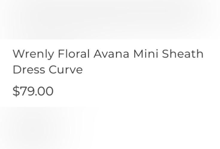 NWT Sugarlips Floral Mini Dress plus 3X K🌸🌹🌺
