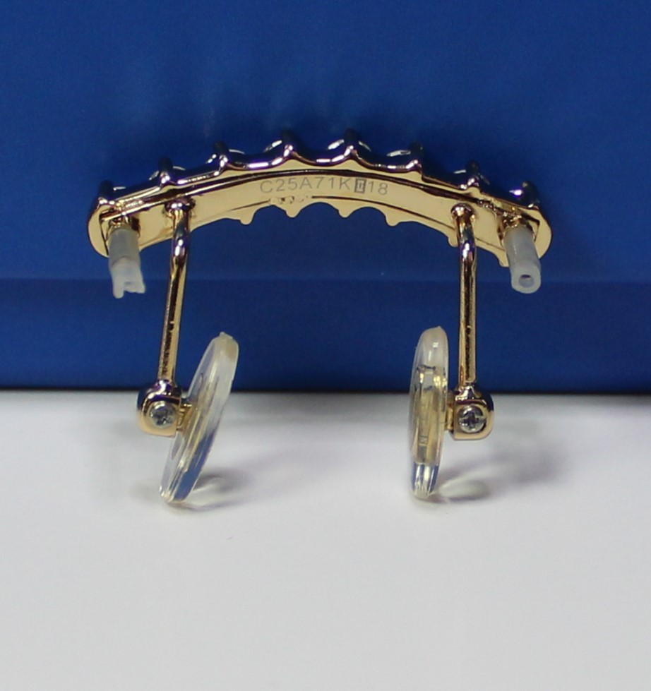New Big Diamond Iced Out Cz Nose Bridge High Quality Fits Decor Eyewear Non-OEM