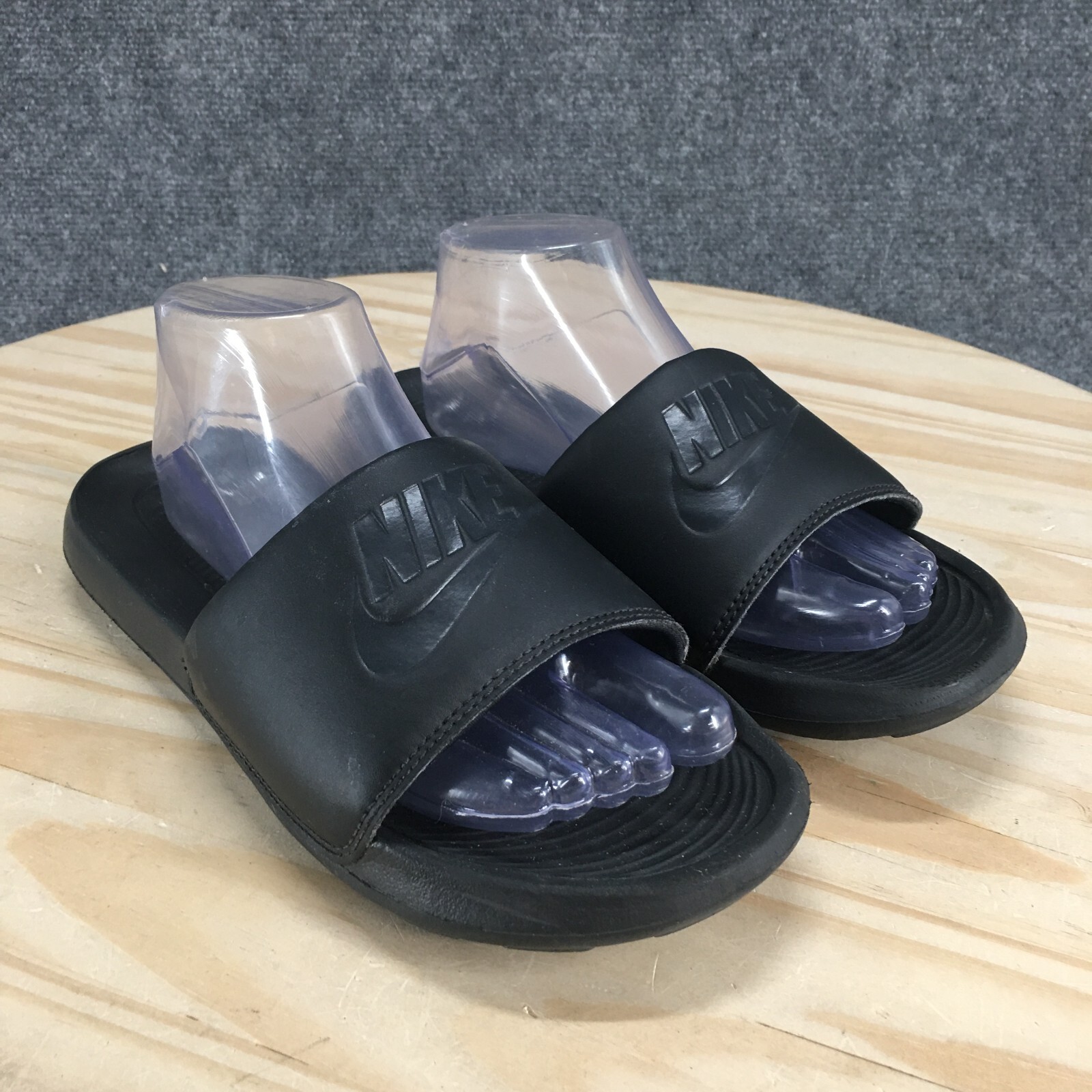Nike Sandal Mens 7 Black Victori One Slide Slip On Comfort Casual CN9675-003