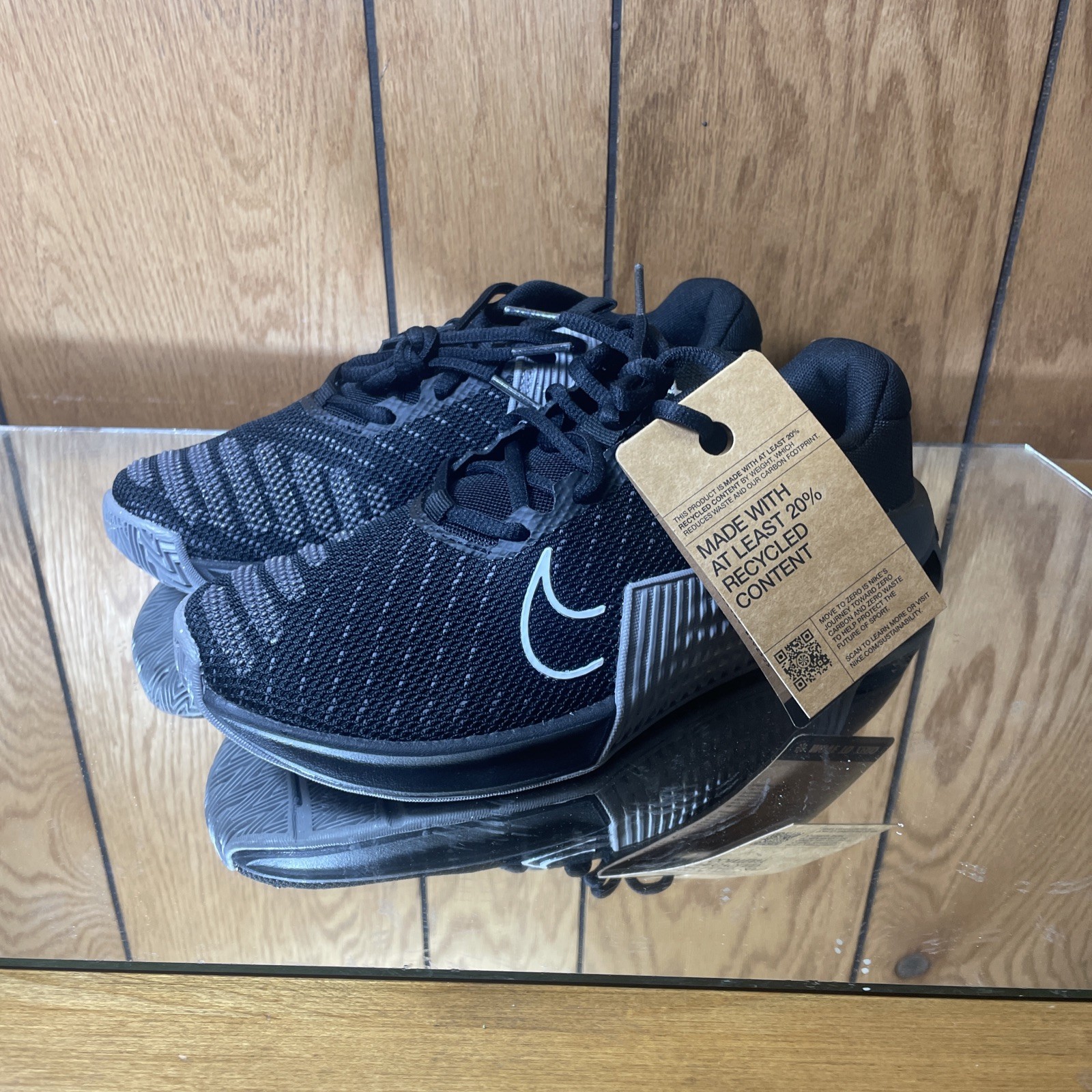 Size 6M / 7.5W – Nike Metcon 9 Black Gray Mens Training Shoes FD5431-013