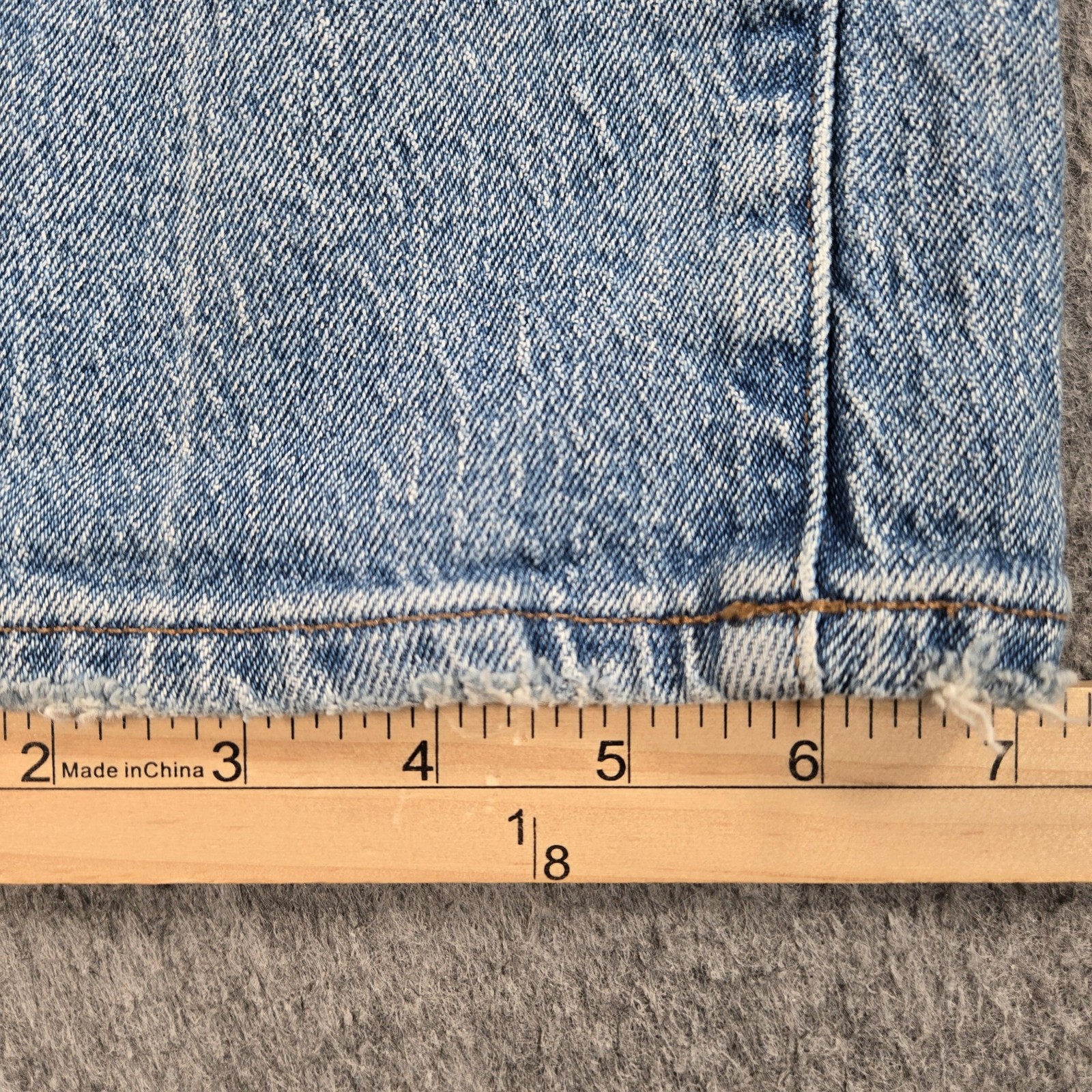 Madewell 90s Straight Jeans Womens 25P Blue Medium Wash Mid Rise Stretch Denim
