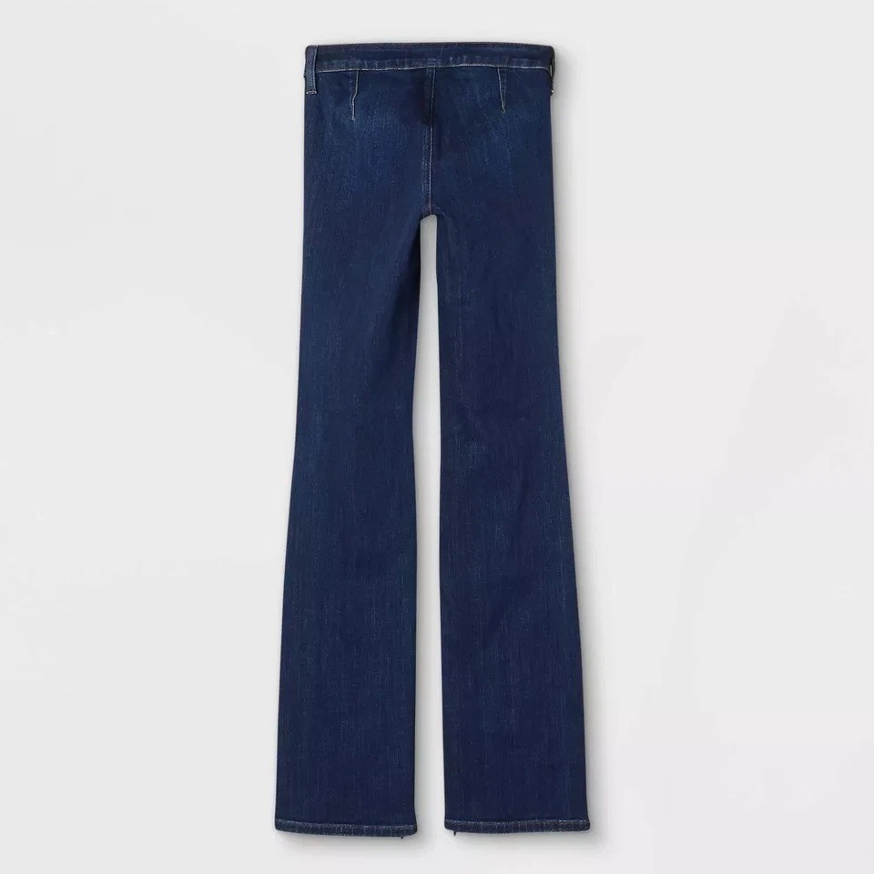 Universal Thread Womens Size 4/27R Adaptive Bootcut Jeans in Dark Denim Wash