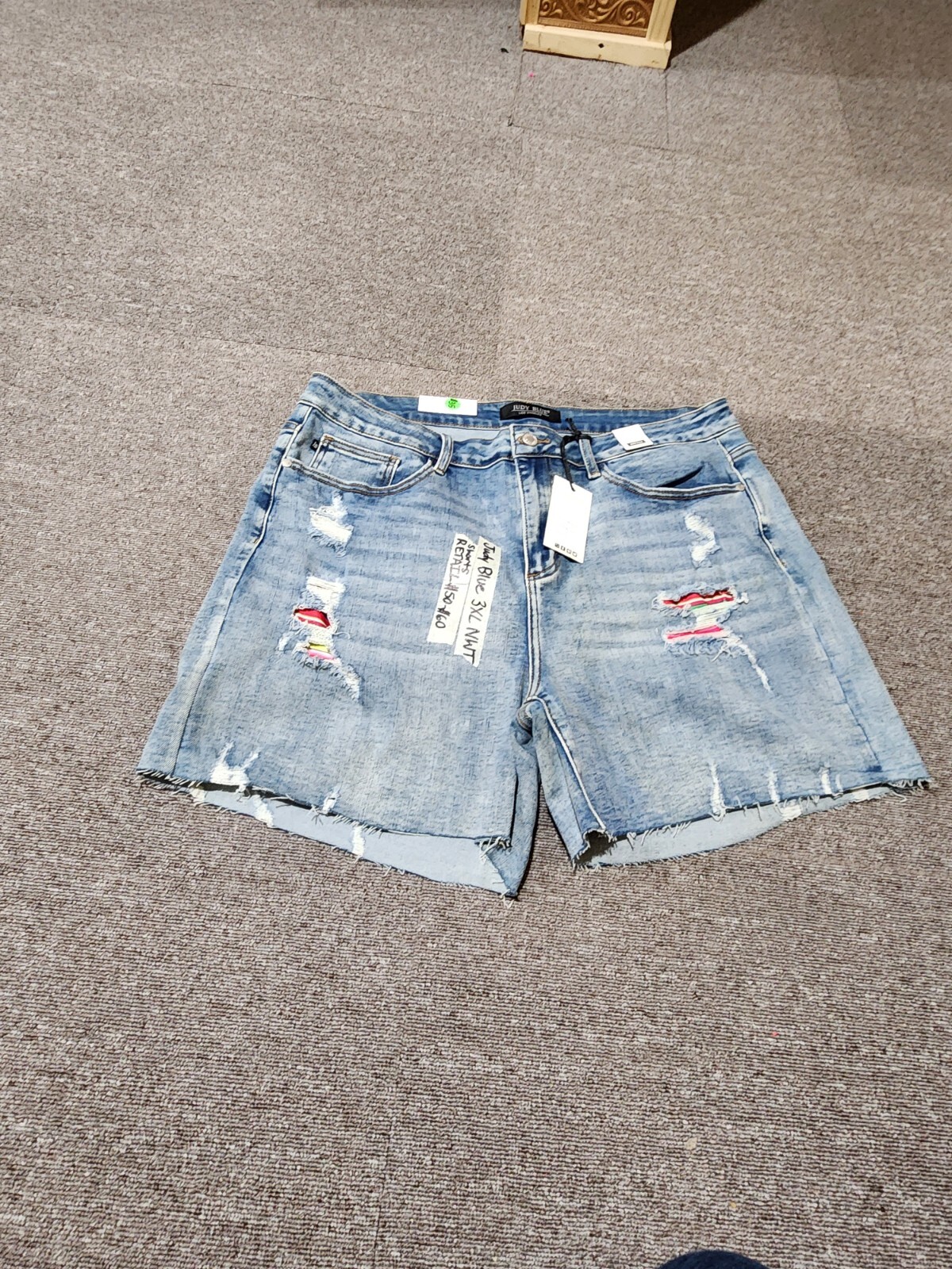 Judy Blue Plus Size Jean Shorts 1XL-3XL NWT Distressed High Rise Multiple Styles
