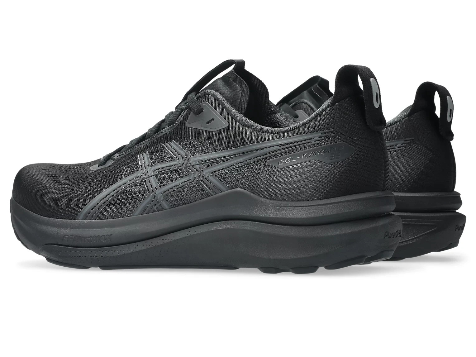 ASICS GEL-KAYANO 33 “EXTRA WIDE” 1011C229 001 Black Black Running Shoes