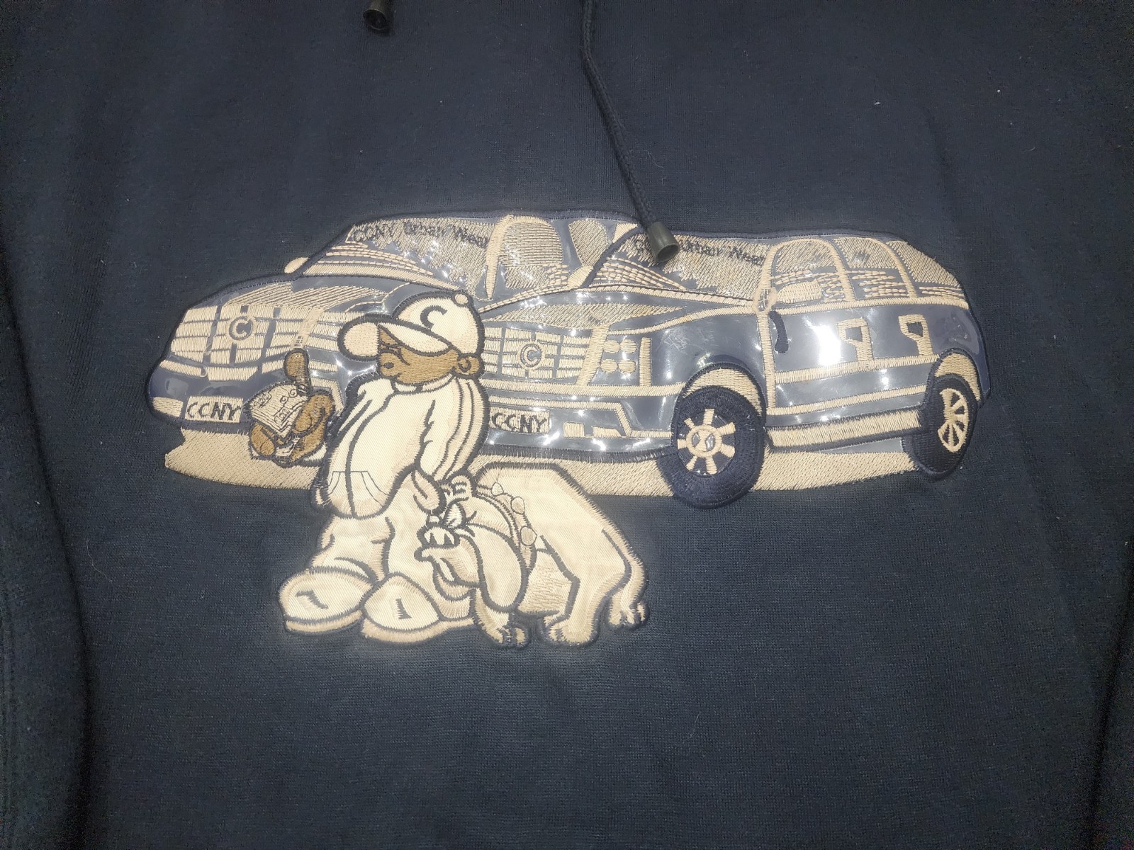 Vintage 90s Canopy Clothing Men’s XL Streetwear Hip Hop Hoodie Sweatshirt