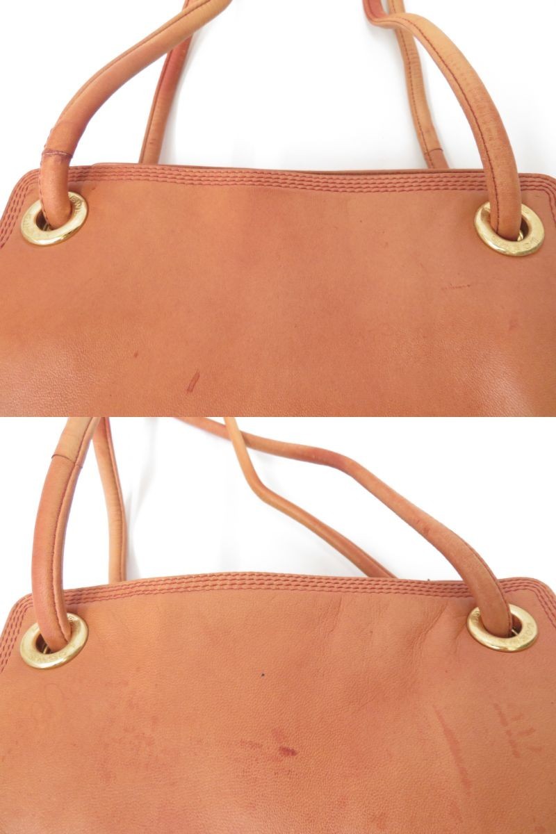 Authentic LOEWE Anagram Lambskin Nappa Leather Shoulder Bag S#53838