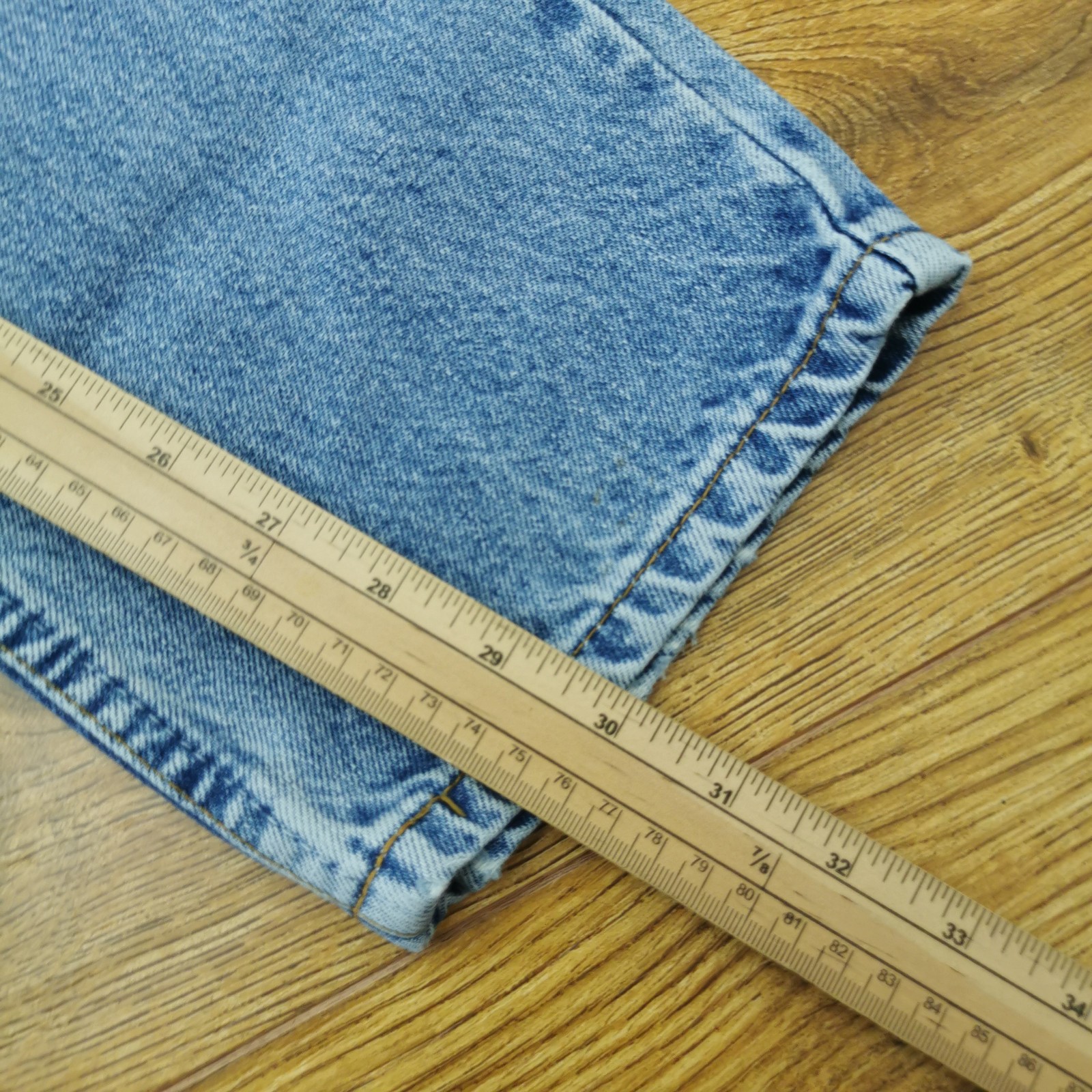 Levi’s 615 02 16 Jeans Mens W29 L30 Blue Stonewash Regular Fit Tapered Vintage
